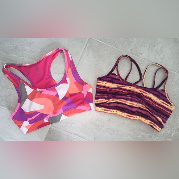 GAIAM Other - GOGAGO Old Navy, GAIAM Activewear, sports bras, neon, bright colors, large lot